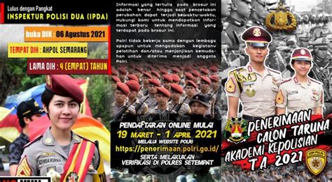 pendaftaran polri 2021